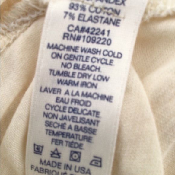 VELVET by Graham & Spencer - V Neck Faux Wrap Ivory Women S - Picture 5 of 5